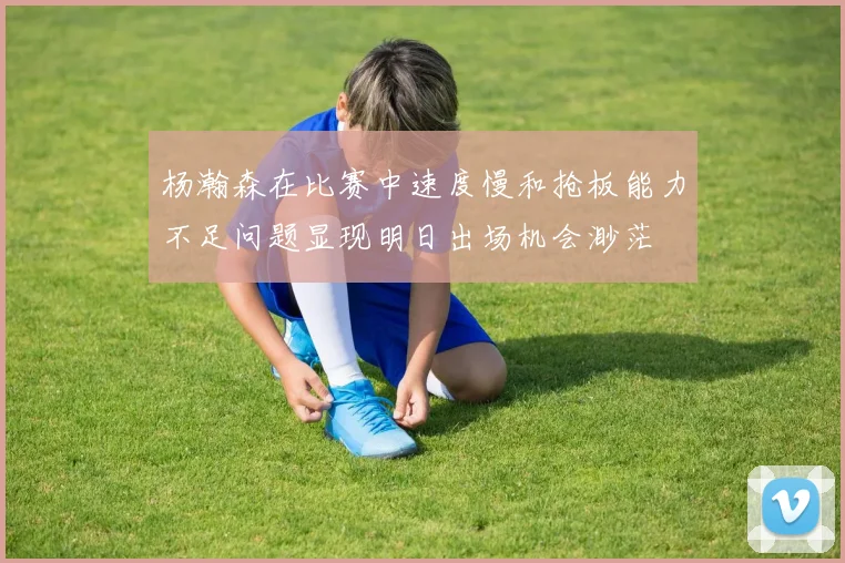 杨瀚森在比赛中速度慢和抢板能力不足问题显现明日出场机会渺茫